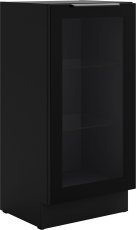 Spodnja vitrina Stolarz - 40 DW 1F BB - črna