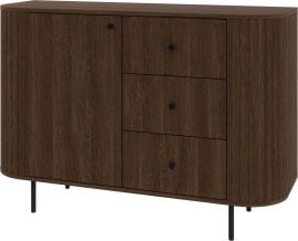 Komoda Ovalio 1F3S - hrast dunin