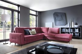 Modularna kotna sedežna garnitura Modesto zaprtega tipa