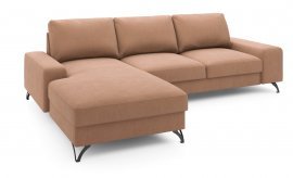 Modularna kotna sedežna garnitura Flavio odprtega tipa