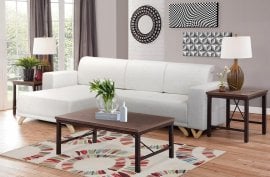 Kotna sedežna garnitura Bella