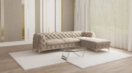 Kotna sedežna garnitura Chelsea Bis 2,5+OT