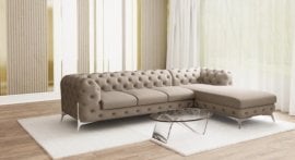 Kotna sedežna garnitura Chelsea Bis 3+OT