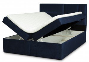 Ropez - Boxspring postelja Lola - 200x200 cm