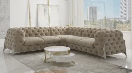 Kotna sedežna garnitura Miami 2+C+2