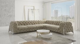 Kotna sedežna garnitura Miami 3+C+2