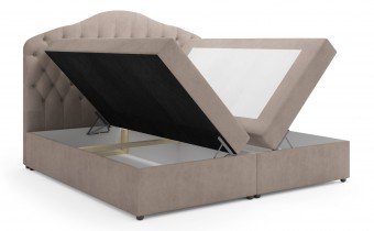 Ropez - Boxspring postelja Mallorca - 200x200 cm