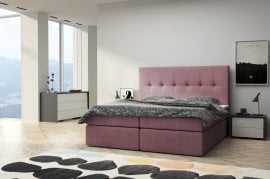 Boxspring postelja Nancy - 200x200 cm