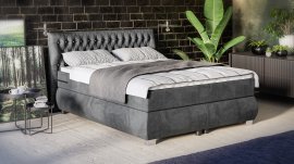Boxspring postelja Rumba - 200x200 cm