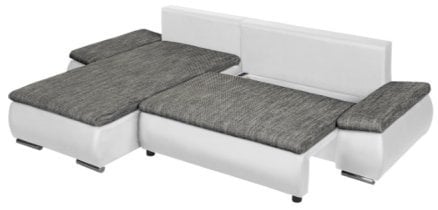 Ropez - Kotna sedežna garnitura Acra - tkanine Soft/Lawa, Soft/Berlin