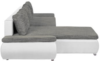 Ropez - Kotna sedežna garnitura Acra - tkanine Soft/Lawa, Soft/Berlin