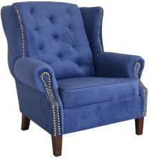 Fotelj Bedford - tkanine Amore, Gobi