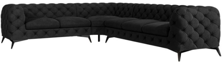 L - Riviera 100 noge črne mat