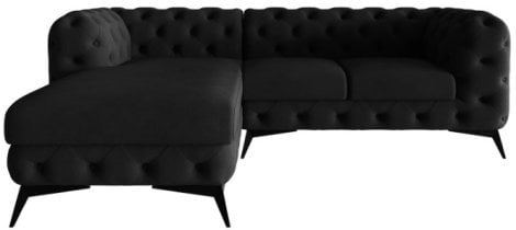 L - Riviera 100 noge črne mat