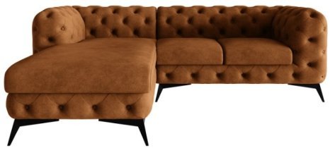 L - Preston 24 noge črne mat