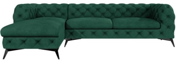 L - Riviera 38 noge črne mat