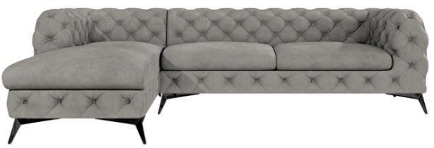 L - Riviera 91 noge črne mat