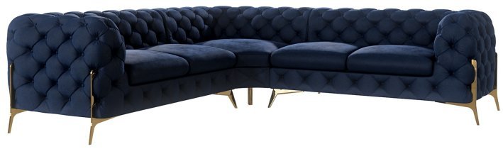 L - Riviera 81 zlate sijajne noge