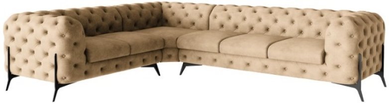 L - Preston 21 črne mat noge