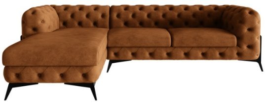 L - Preston 24 črne mat noge