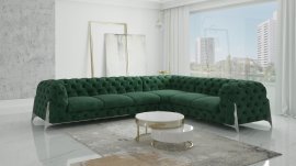 Kotna sedežna garnitura Miami 3+C+2 - tkanine Riviera