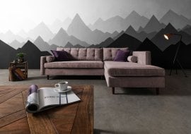 Kotna sedežna garnitura Vancouver - tkanine Enjoy