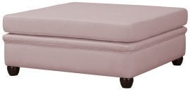 Tabure Chester - 100x100 cm - tkanine Solid