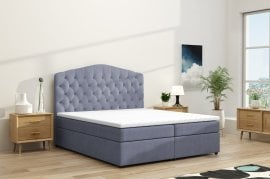 Boxspring postelja Mallorca - 180x200 cm - tkanine Jasmine