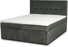 Boxspring postelja Nancy - 180x200 cm - tkanine Monolith