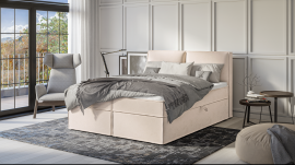 Boxspring postelja Jake - 160x200 cm