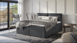 Boxspring postelja Jake - 180x200 cm - tkanine Enjoy
