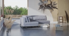 Kotna sedežna garnitura Jose - tkanine Enjoy New, Lincoln