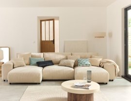 Kotna sedežna garnitura Justin v U obliki 