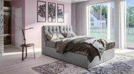 Boxspring postelja Lilly - 160x200 cm