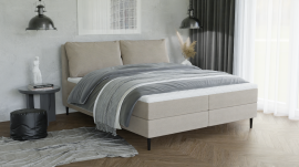 Boxspring postelja Louis - 160x200 cm