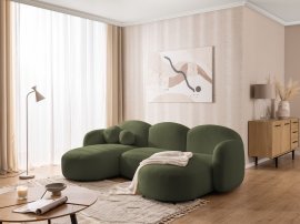 Sedežna garnitura v U obliki Orbit - tkanine Quelle