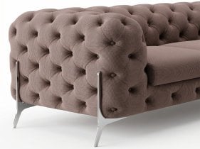 Ropez - Kotna sedežna garnitura Chelsea Bis 3+C+1 - r - žamet Amore 25