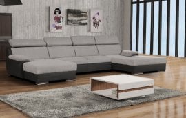 Kotna sedežna garnitura Deluxe OT+II+OT 