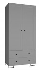 Garderobna omara Dalia 100 - siva