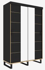 Arkos meble - Garderobna omara z drsnimi vrati Golden 150