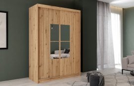 Garderobna omara z drsnimi vrati Jamajka 150 - votan