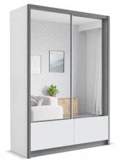 Garderobna omara z drsnimi vrati Luis 150