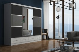 Garderobna omara z drsnimi vrati Margo Bis 250