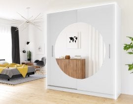 Garderobna omara z drsnimi vrati Moon