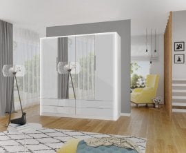 Garderobna omara Rina LED