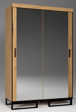 Garderobna omara z drsnimi vrati Oslo 150