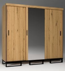 Garderobna omara z drsnimi vrati Oslo 250