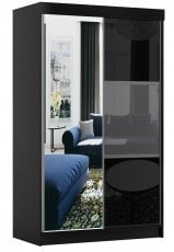 Garderobna omara z drsnimi vrati Rumba 120