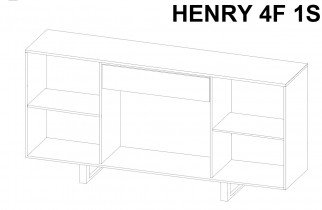 Arkos meble - TV komoda Henry 4F