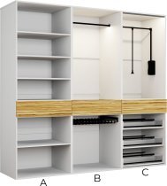 Arkos meble - Modularna omara Massimo